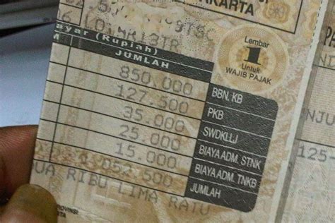 5 Detik Cek Pajak Motor di STNK! Jangan Sampai Kena Denda!