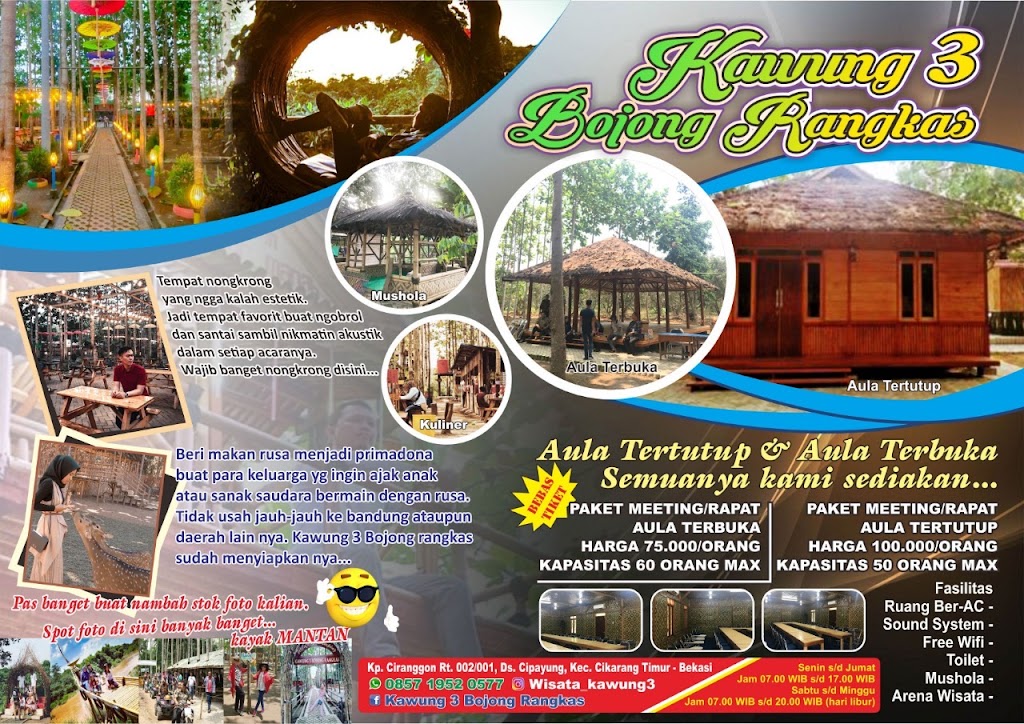 Jelajah Kawung Tilu Bojong Rangkas: Pesona Tersembunyi di Bekasi