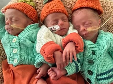 Against the Odds: Couple Beat Low Fertility Chance, Welcome Identical Triplets!